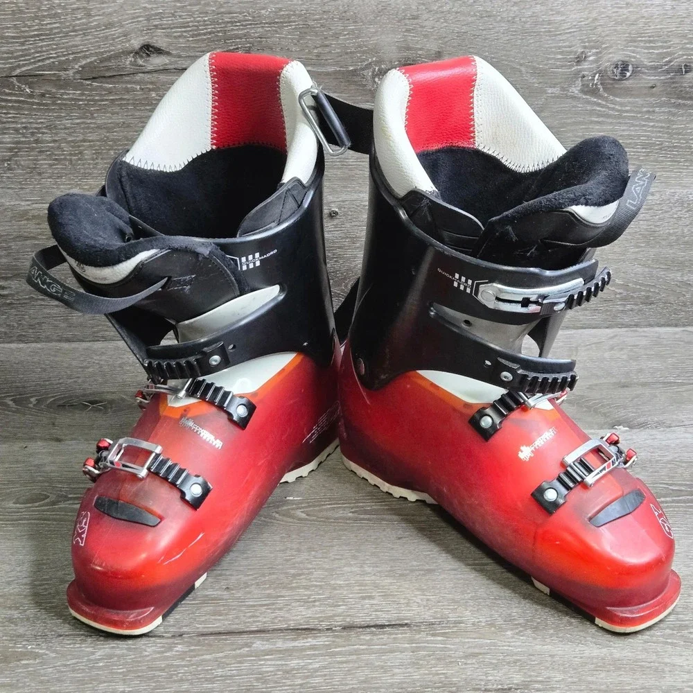 Lange SX 100 Alpine Ski Boots – Red/Black 27.5 LANGÉ